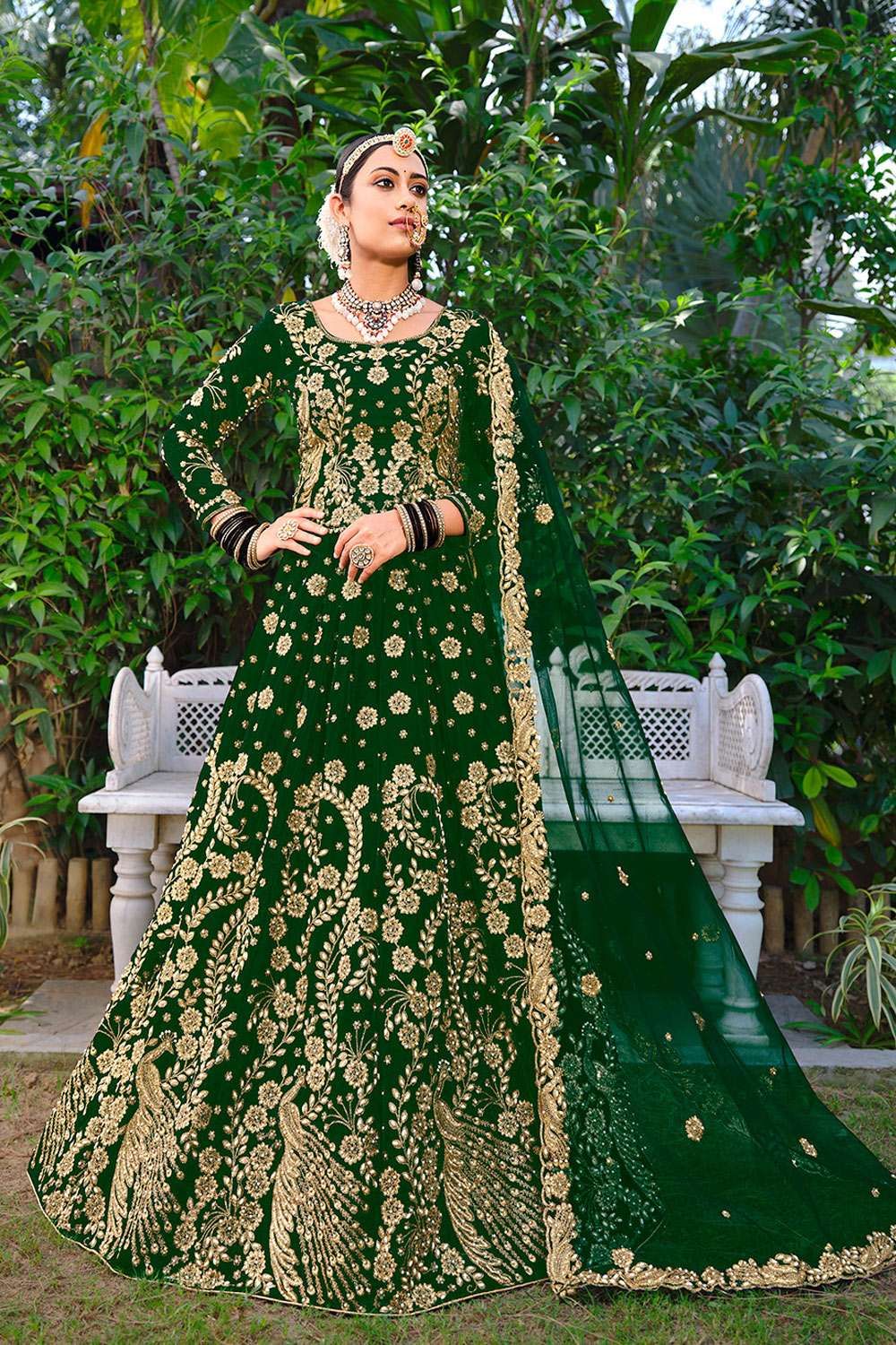 emerald green indian wedding dresses Shop for Women sale tops