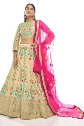 Art silk Party Lehenga Choli with Embroidered LC5656