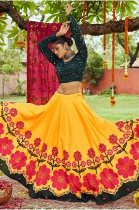 Cotton Navratri chaniya choli with Printed LC5749