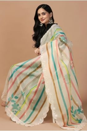 Cotton Black Straight Suit in Embroidered SK154513