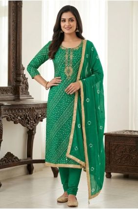 Rama Salwar Kameez in Cotton with Printed SK159142