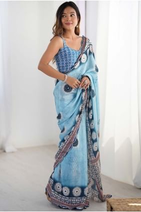 Digital print Saree in Wine  Chiffon SR28492