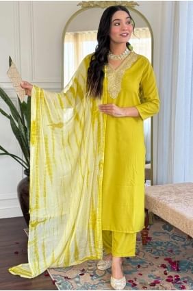 Liril Embroidered Salwar Kameez in Viscose SK155165