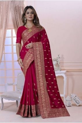 Rani  Weaving Saree in Silk SR25728
