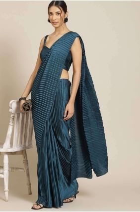 Rama Saree in Satin with Embroidered SR26890