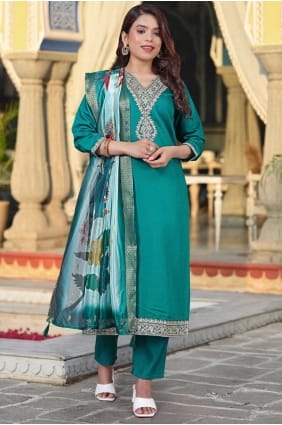 Rama Printed Viscose Salwar Kameez SK155866