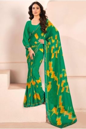 Rama Saree in Georgette with Printed SR28413