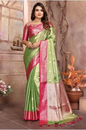 Soft Saree in Lavender  with Weaving SR28297