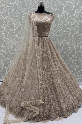 Chiku Stone with moti Net Lehenga Choli LC8713