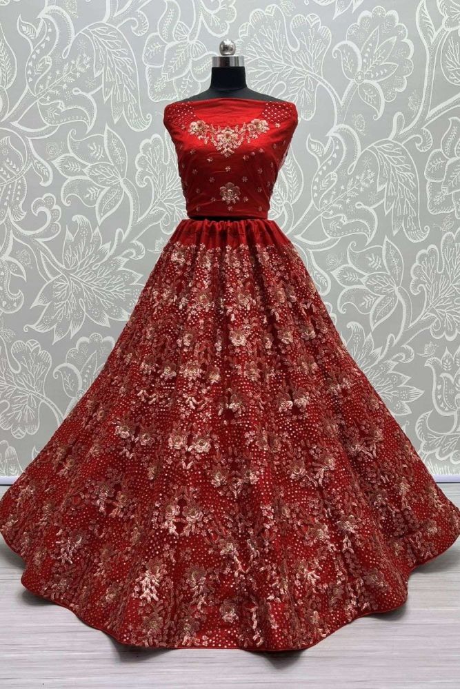 sachin and babi light blue dress Alfred Angelo Embroidered wedding dress Cream/Claret(red) Size 18 Lace Up  Back main image 1